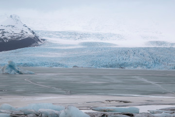 Fjallsarlon glacier in Iceland