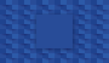 Blue abstract background vector with blank space for text.