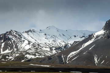  Winter landscape South of Iceland