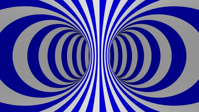 Espiral hipn&oacute;tica azul 3.