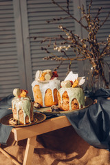 Easter cakes homemade.