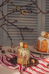 Easter cakes homemade.