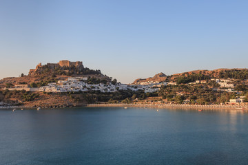 Lindos Castle and village, Greece
