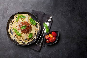 Spaghetti bolognese pasta