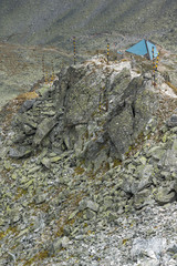 Amazing Panorama from Musala peak, Rila mountain, Bulgaria