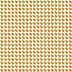 pattern con frutta isolata su sfondo bianco