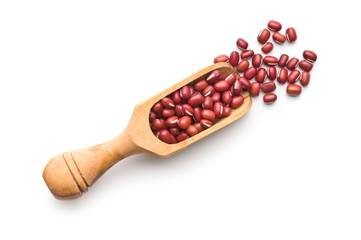 Red adzuki beans.