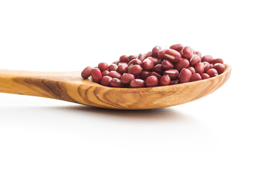 Red adzuki beans.