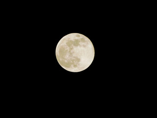 Der Vollmond vom 19. Februar 2019