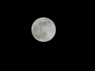 Der Vollmond vom 19. Februar 2019