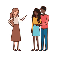 group of people avatar character