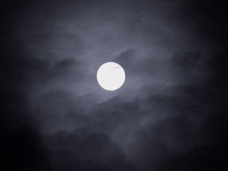 Der Vollmond vom 19. Februar 2019