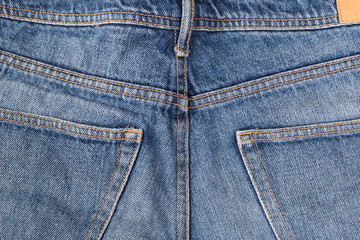 Fototapeta premium Back of Jeans.