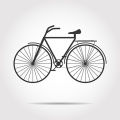 Bicycle icon Vector Illustration