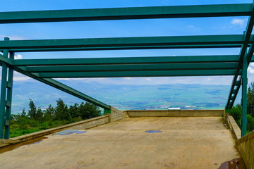 Hussein Viewpoint and Hula Valley landscape