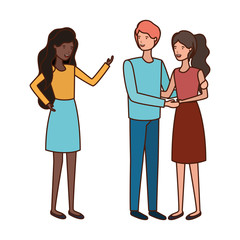 group of people avatar character