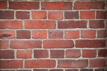 Old red brick texture