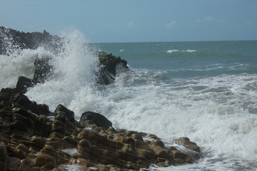 Beach of Jeriquaquara, interior of the state of Ceara Brazil