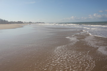 Beach of Jeriquaquara, interior of the state of Ceara Brazil