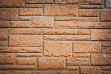 red brick wall rectangular shape background texture for pattern