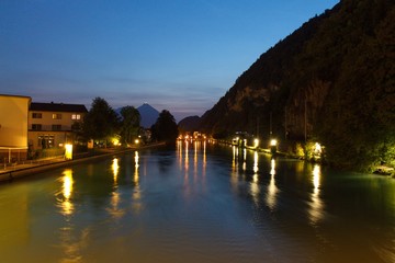 Naklejka premium Evening Blues- Long Exposure