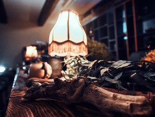 Set of accessories, ceramic cups and teapots, dry herbal leaves, all for making a natural delicious aromatic tea. Traditional Asian tea ceremony