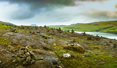 stone sculptures