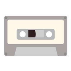 Obraz premium Cassette flat illustration