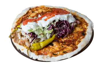 Lahmacun im Teller