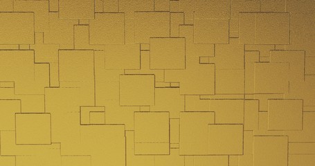 Obraz premium Abstract geometric rose golden backgroundfoil tiles texture seamless background 3D rendering