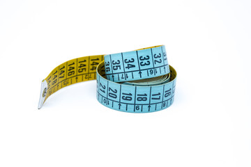 measuring tape of the tailor for your design of fashion
