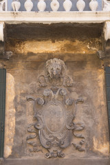 Beautiful old house with Venetian windows, , Venice , Italy, Europe. 2019