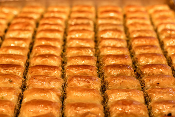Turkish dessert baklava