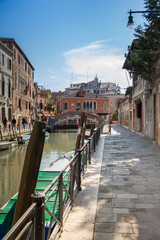 Canale di Santa Maria Maggiore to Fondamenta Minotto, Venice, Italy,march, 2019