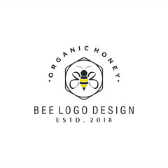 bee logo design