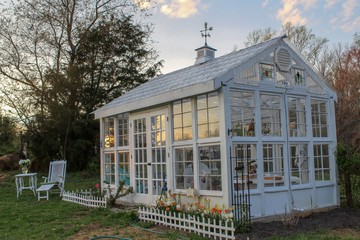 Greenhouse at Dusk