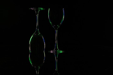 wine glasses