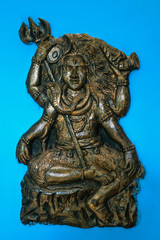 Obraz premium shiba on a wall