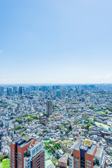 春の東京風景 Tokyo city skyline , Japan