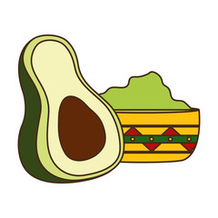 avocado and guacamole
