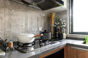 New modern kitchen interior 