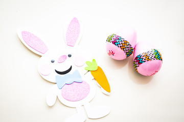 Easter Bunny Foam Art Craft