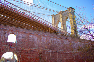 Brooklyn Bridge View from The Max Family Garden