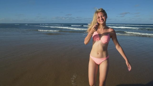 Bikini selfie teen