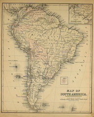 Old map. Engraving image