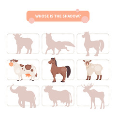 Find the right shadow game