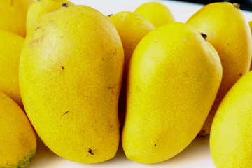 Mango isolated on white background