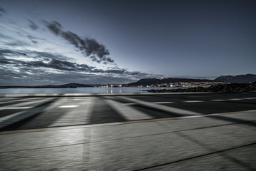 vancouver empty highway