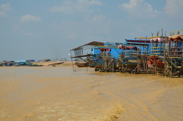 boats on the beach