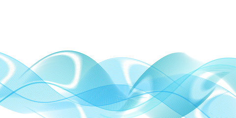 水　波　曲線　背景 